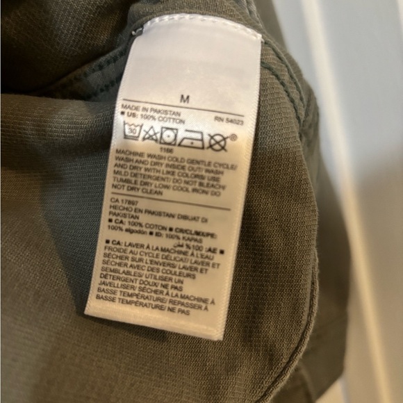 Old Navy Boyfriend Jacket in Olive - Picture 4 of 4